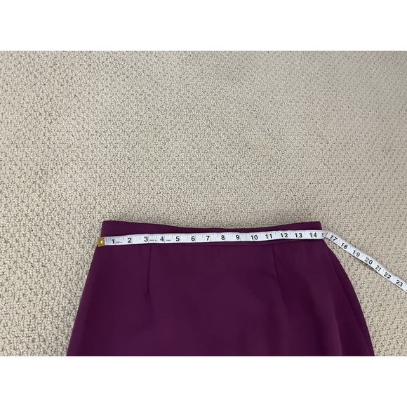 TALBOTS women purple 2- piece skirt suits size 12 - Picture 14 of 16